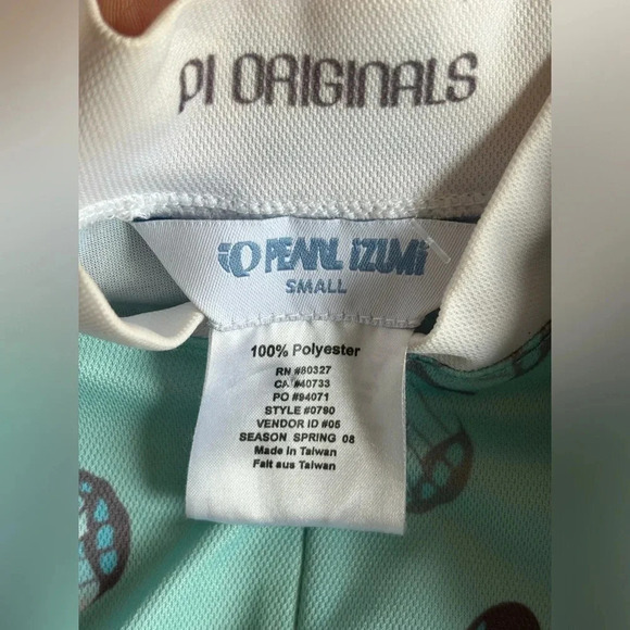 Pearl Izumi PI Originals Butterfly Zip Cycling Jersey Sleeveless Women’s Size S - Picture 11 of 11